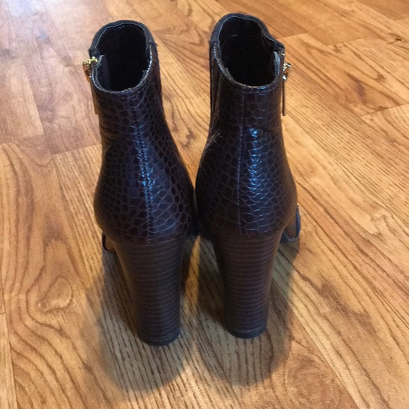 Brown Ankle Boots Size 5.5 💕 - Picture 5 of 8